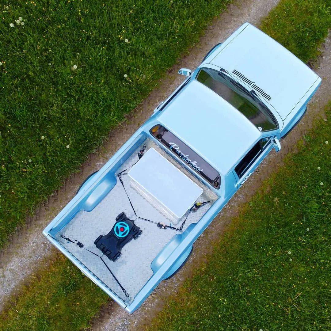 大众皮卡caddy mk1 14d,柴油引擎经典外形_搜狐汽车_搜狐网