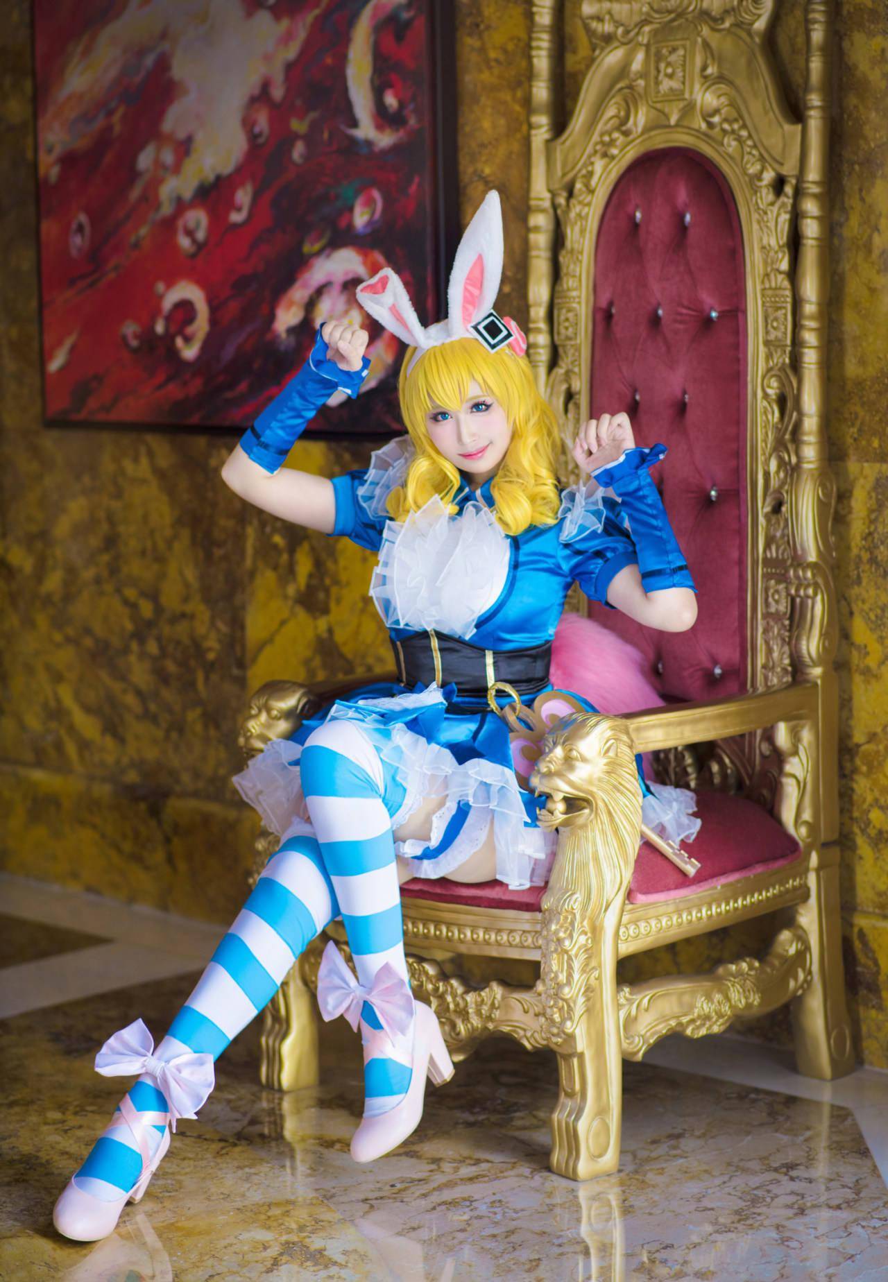 王者荣耀妲己cosplay小美人