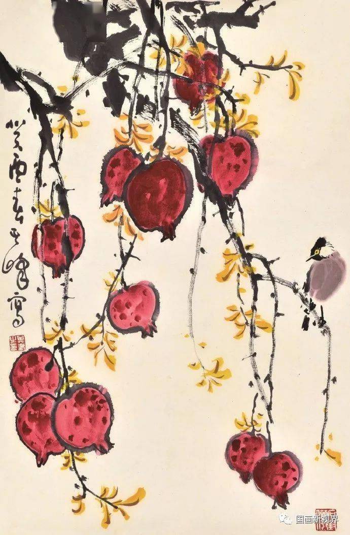 孙其峰 秋意图汉武帝刘彻写秋也非常精彩.