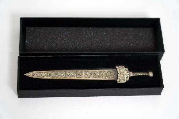 轩辕剑拆信刀超精美轩辕剑7ps4实体限定版开箱