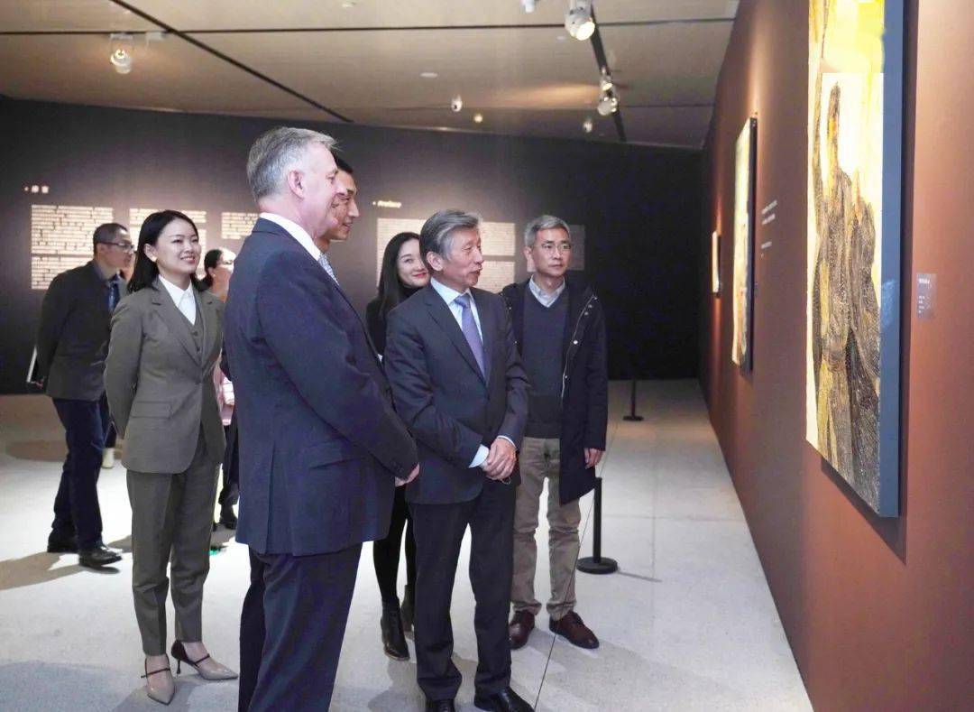 中央美院院长范迪安会见奥地利驻华大使