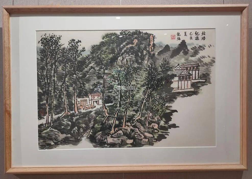 绵阳,北碚风景入画中
