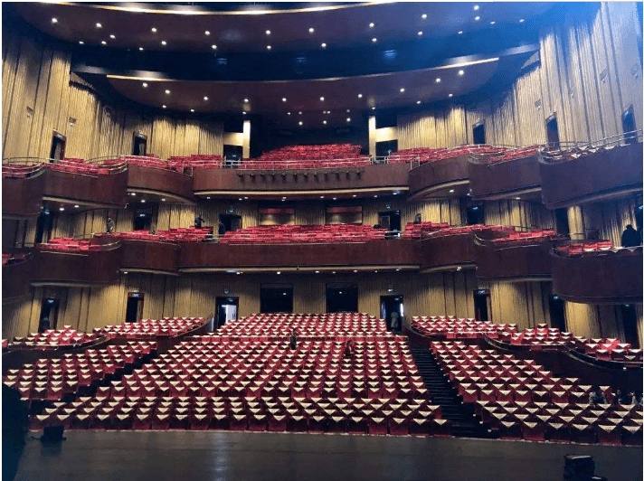 江西艺术中心大剧院舞台图)(南昌 江西艺术中心大剧院剧场外观图)并在