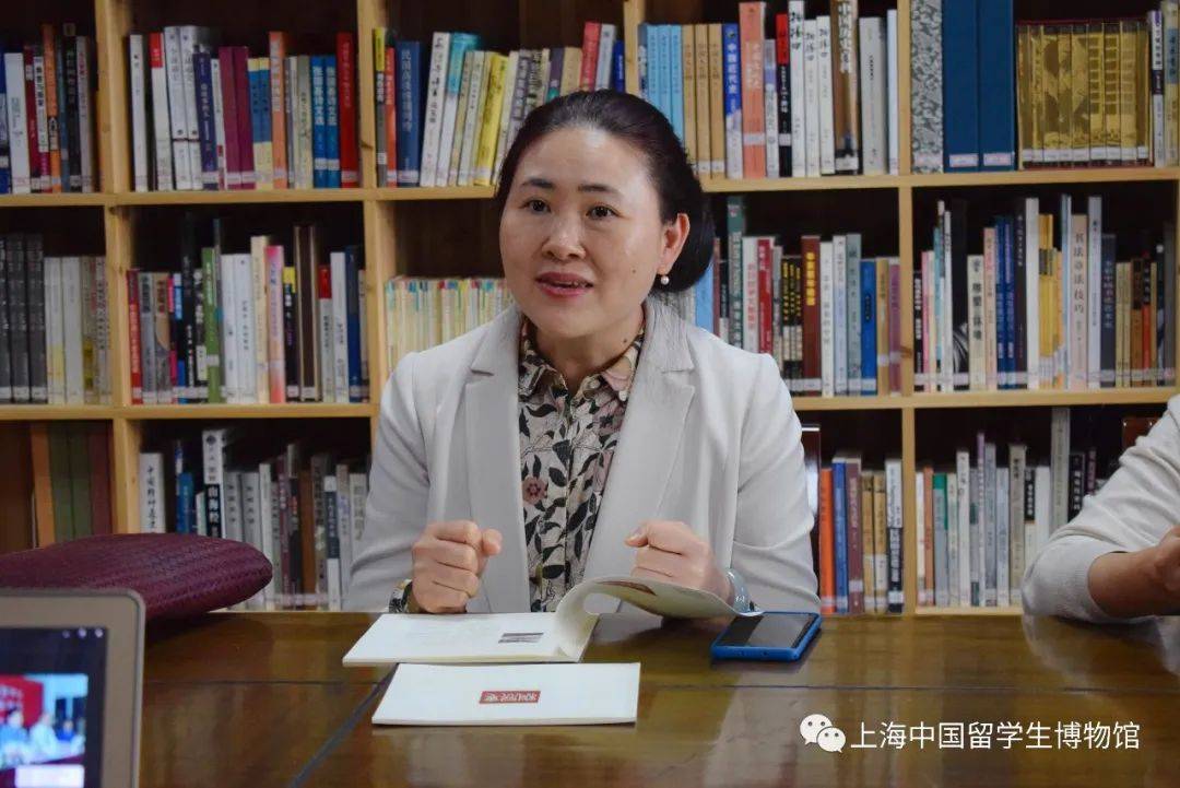 上海市人社局留学处到中国留学生博物馆调研高层次留学回国人才工作