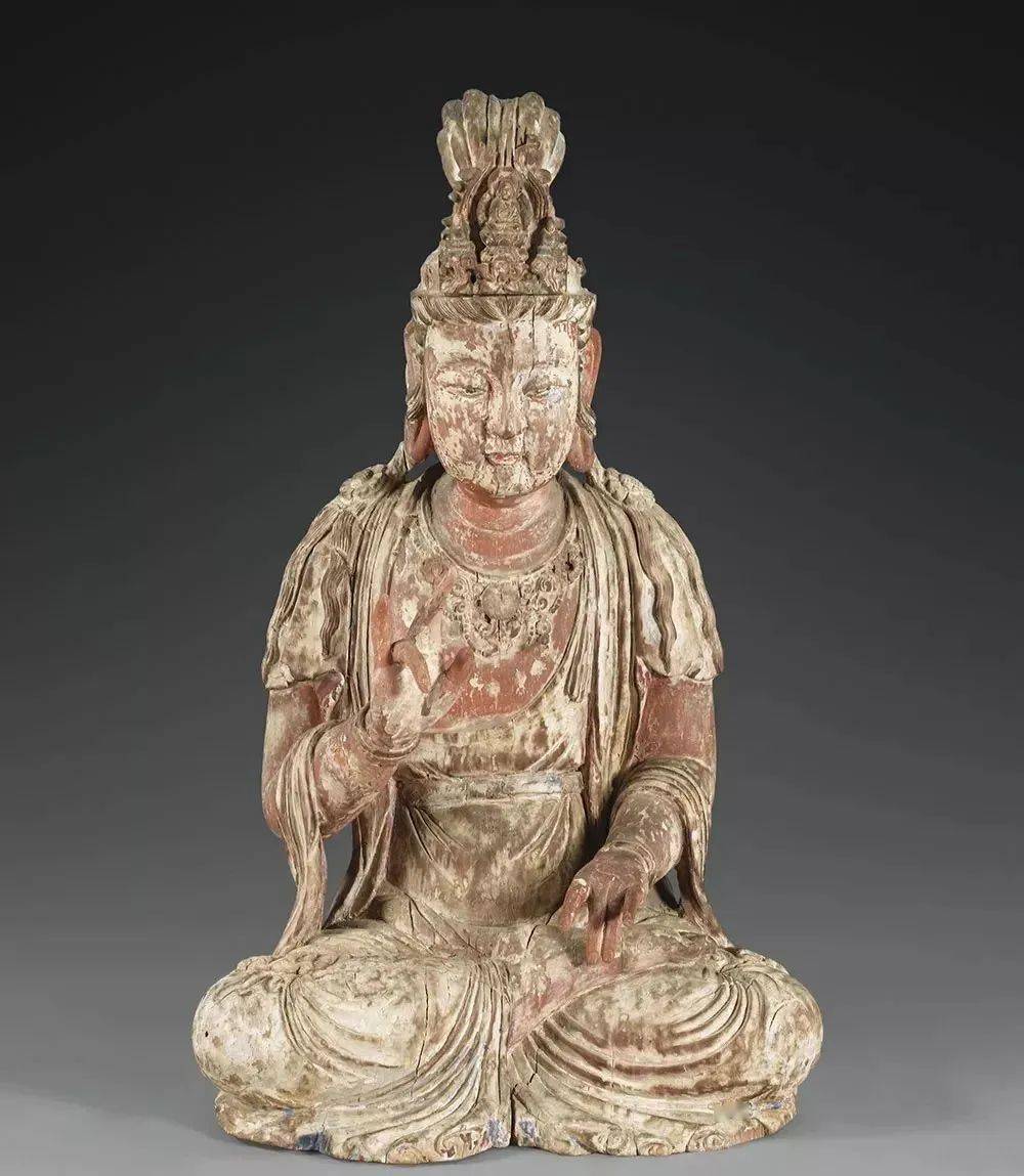 经典的流离|国外收藏的中国古代木雕佛像,大部分来自山西