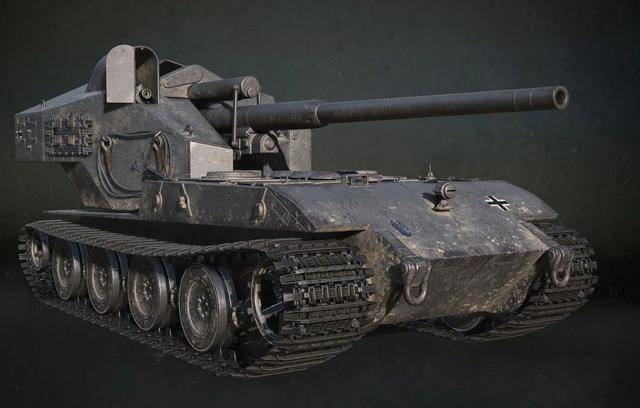 战车溯源:这辆能一梭子秒同级的"大百运"竟是虚幻的德国巨人_flak