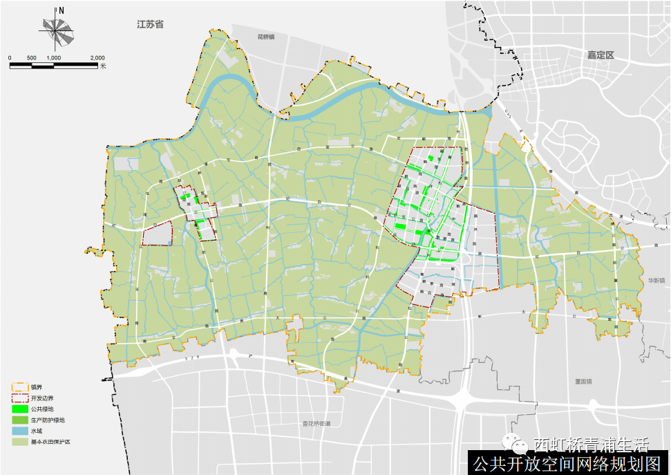 上海白鹤镇地图图片