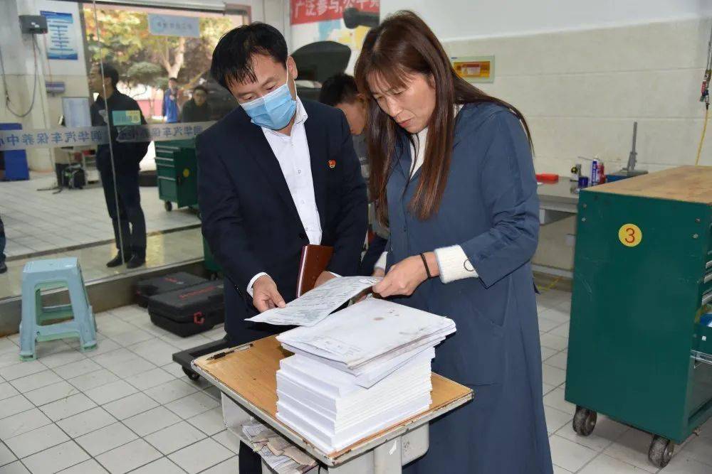 单县职专校长王腾香一行来历城职专访问