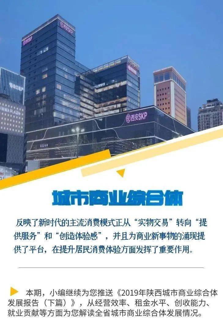 2019年陕西城市商业综合体发展报告下篇