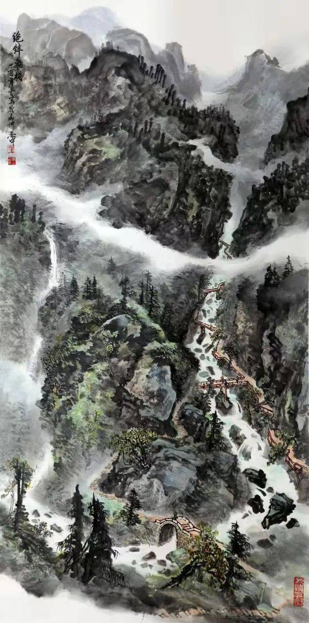 丹青常乐 170幅书画作品今天惊艳开展!_乐山
