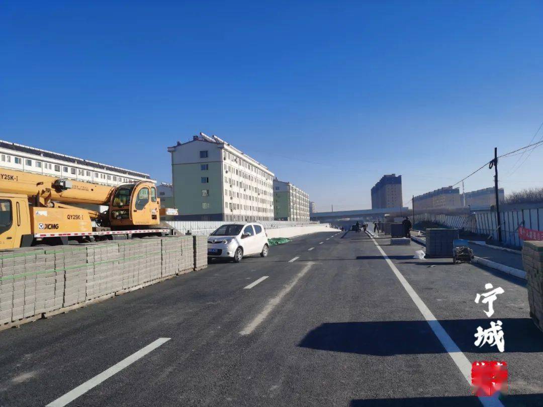 宁城第二立交桥即将通车敬请期待
