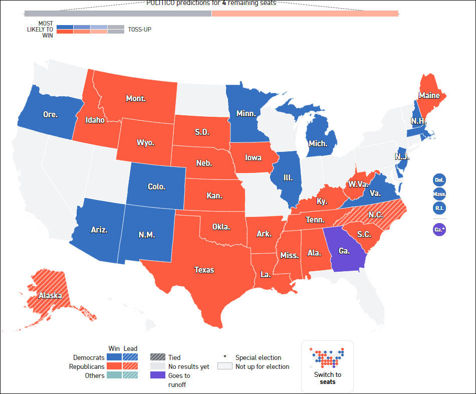 大选未结束 这个州将成为美国两党的"决战场"_民主党
