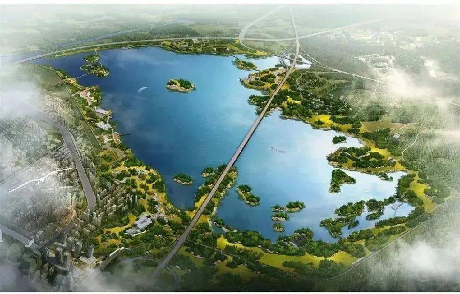 诸暨城东高湖湿地公园图片