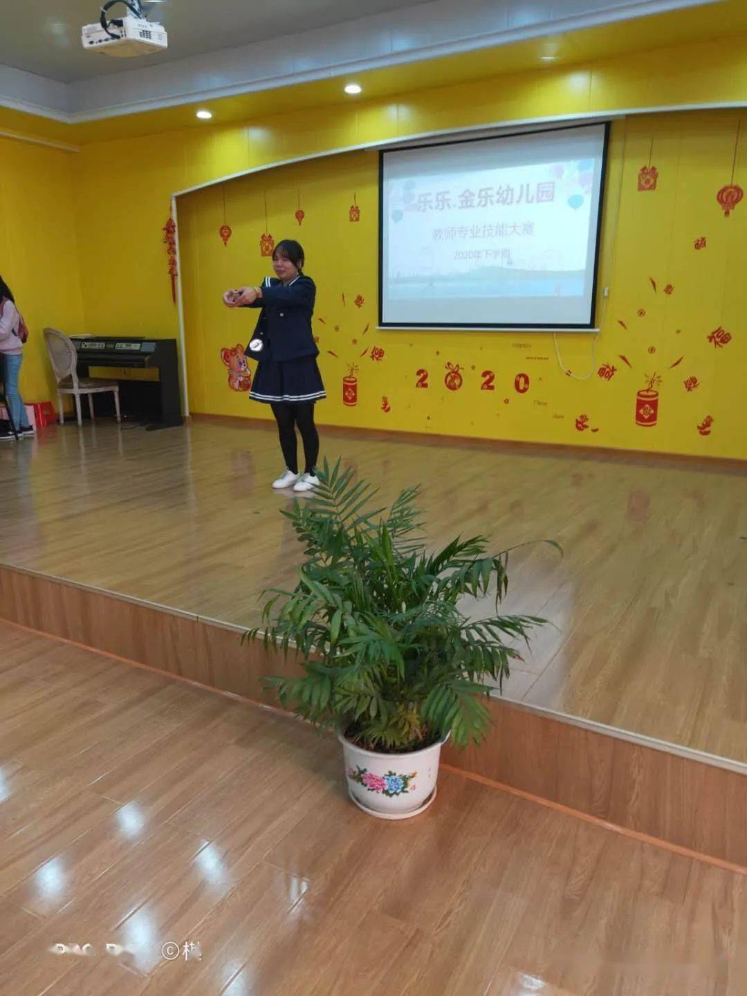 展风采,亮技能——澧县乐乐.金乐幼儿园教师专业技能大赛活动