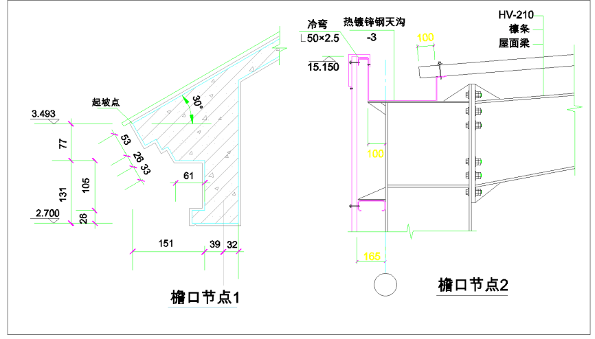 (附五大类建筑节点设计cad)_楼梯