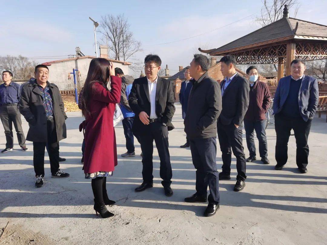 工作动态丨区长陈万松带队调研塔峪镇经济工作