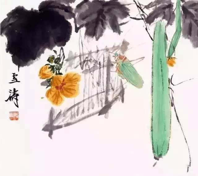 王雪涛的国画蔬果生趣盎然