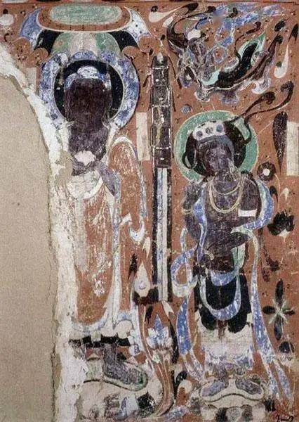 梁代画家张僧繇,善画佛像,其所创造的绘画技艺,称为"张家样".