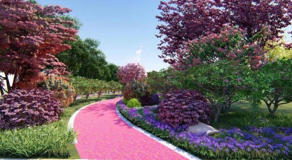 带状公园是指沿城市道路,城墙,水滨等,有一定游憩设施的狭长形绿地.