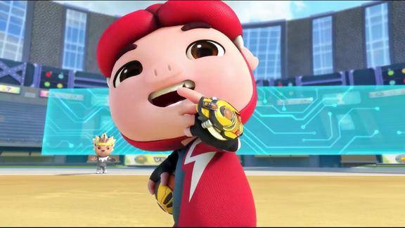 猪猪侠猪猪侠接了个好球却打了个烂球裁判说都他在玩过家家