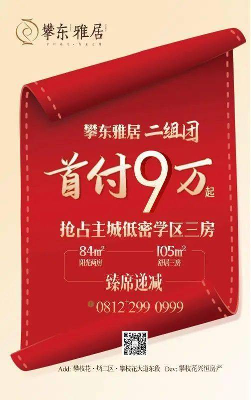 攀枝花主城区中心的这家新楼盘,实景呈现,终于不负众望!