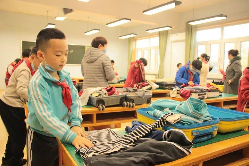 北大附属实验学校小学段内务整理比赛