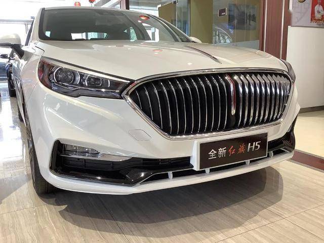 红旗h5到店实拍1458万起搭载15t18t
