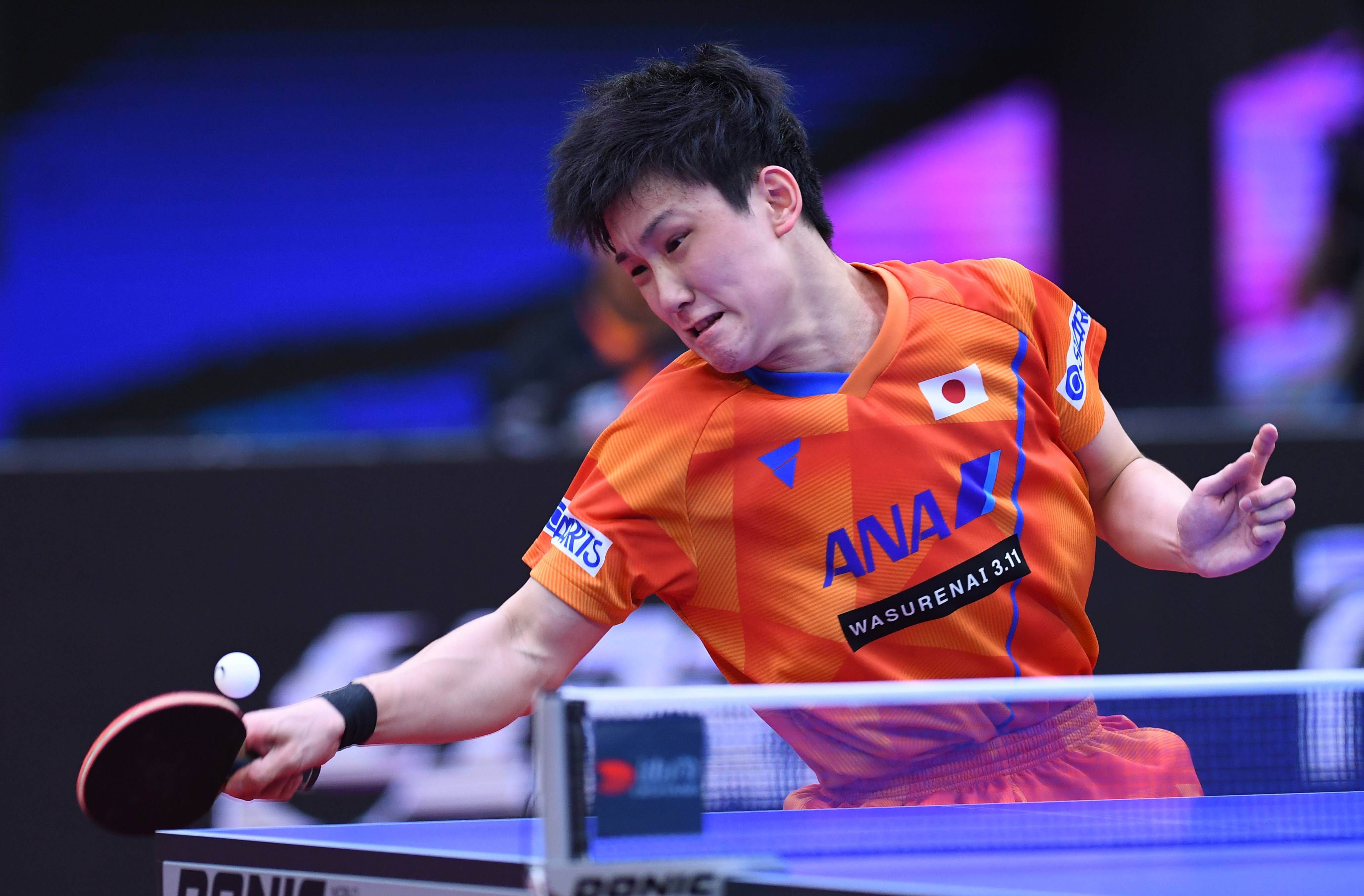乒乓球男子世界杯日本选手张本智和获得季军