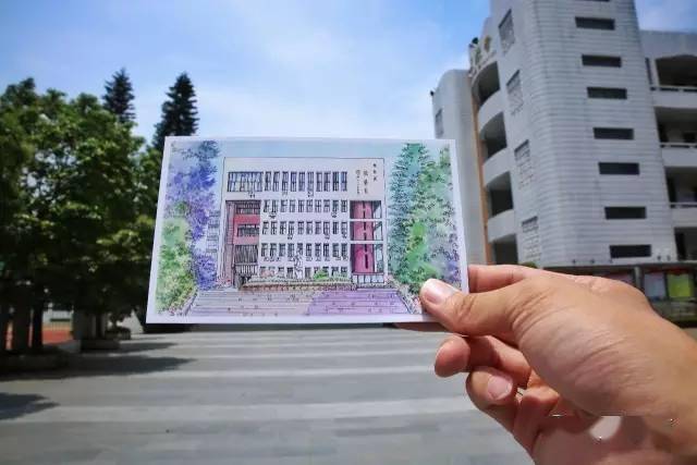 你们要的养正中学旧校区明信片来了