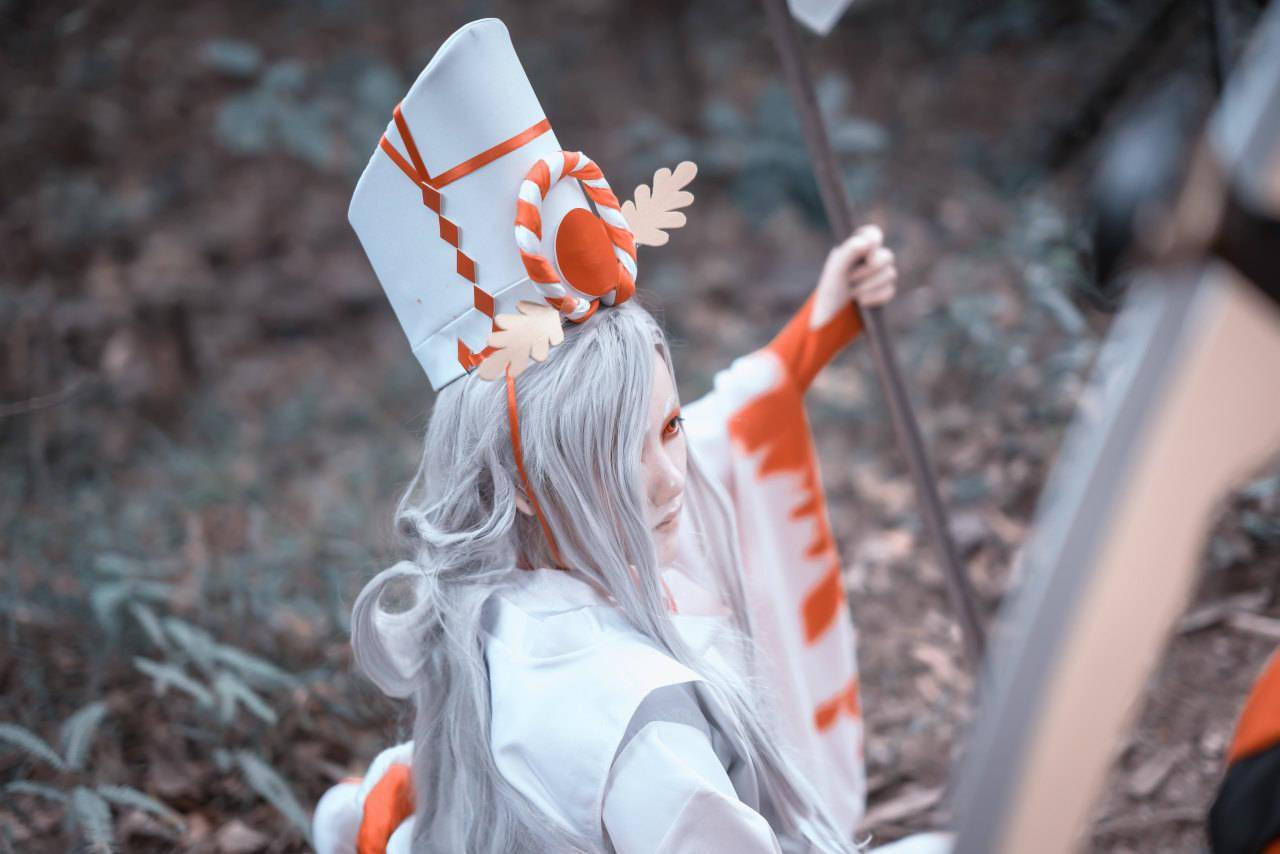 阴阳师鬼使黑白cosplay
