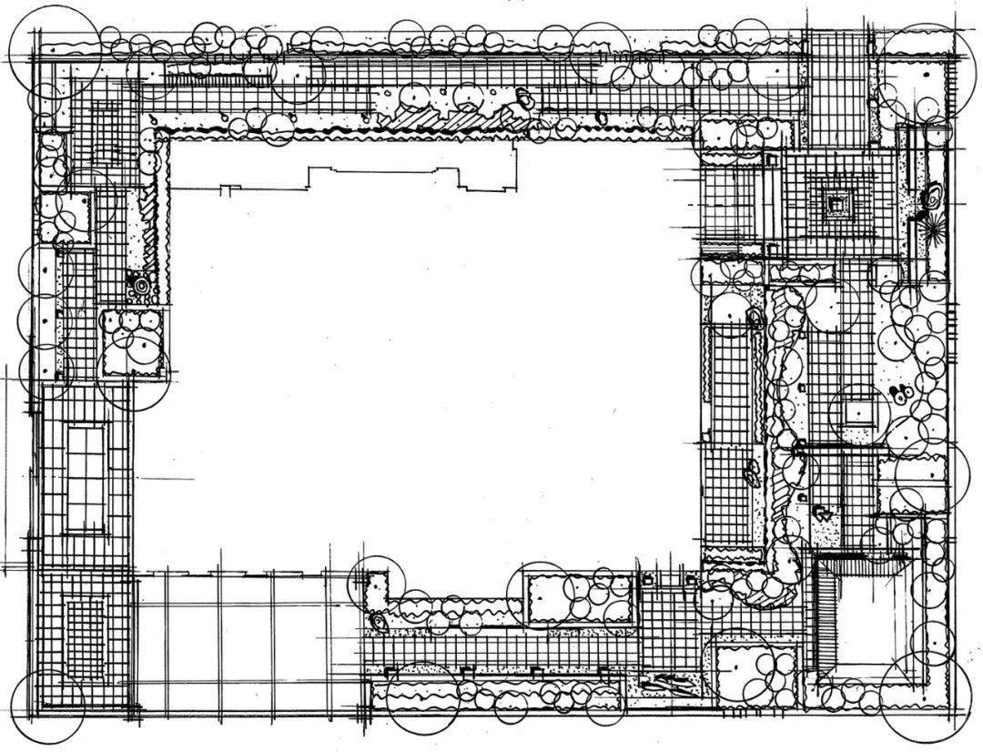 分享一个现代中式的庭院设计思路_业主