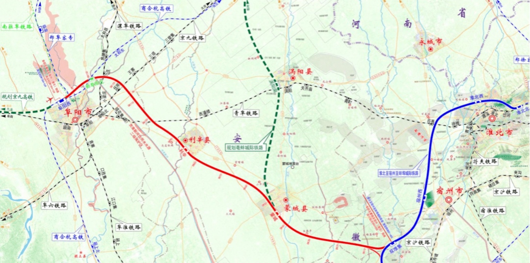 亳蚌城际铁路涡阳站图片