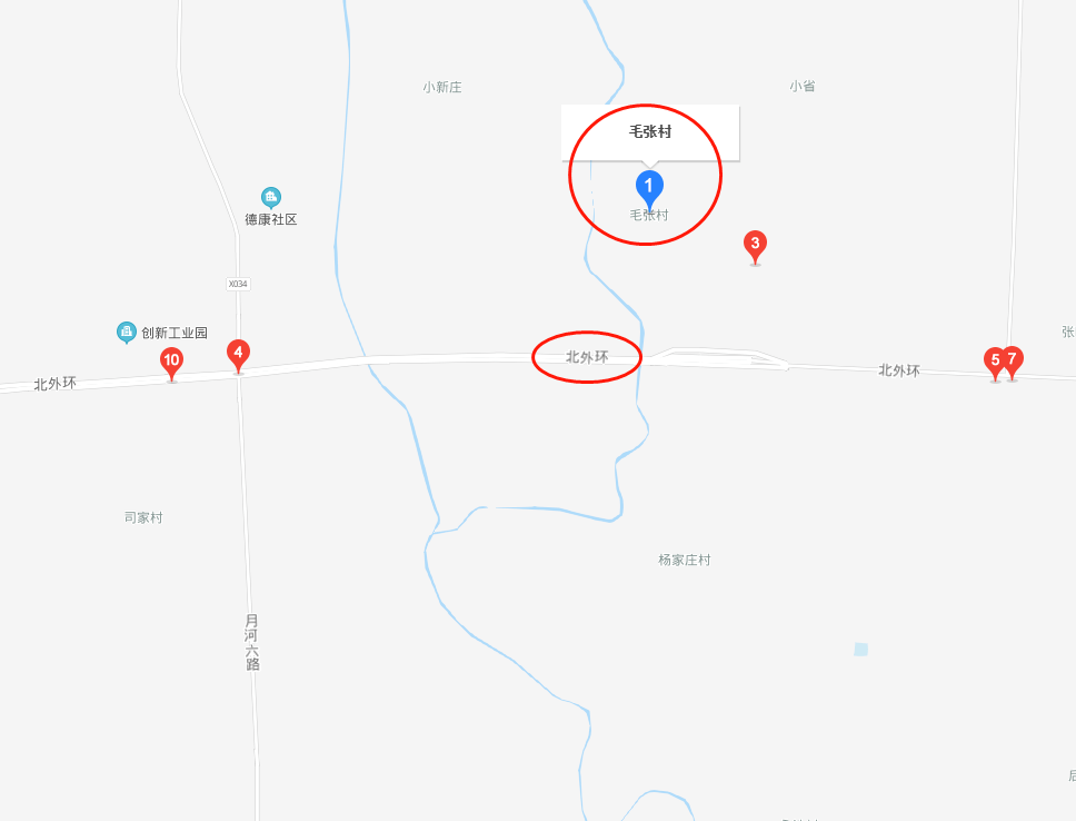 因邹平货运铁路专用线工程施工,北外环长山镇毛张村段需道路封闭,道路