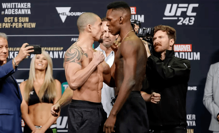 伊斯利-阿迪薩亞(israel adesanya)在ufc253中tko擊敗了保羅-科斯塔