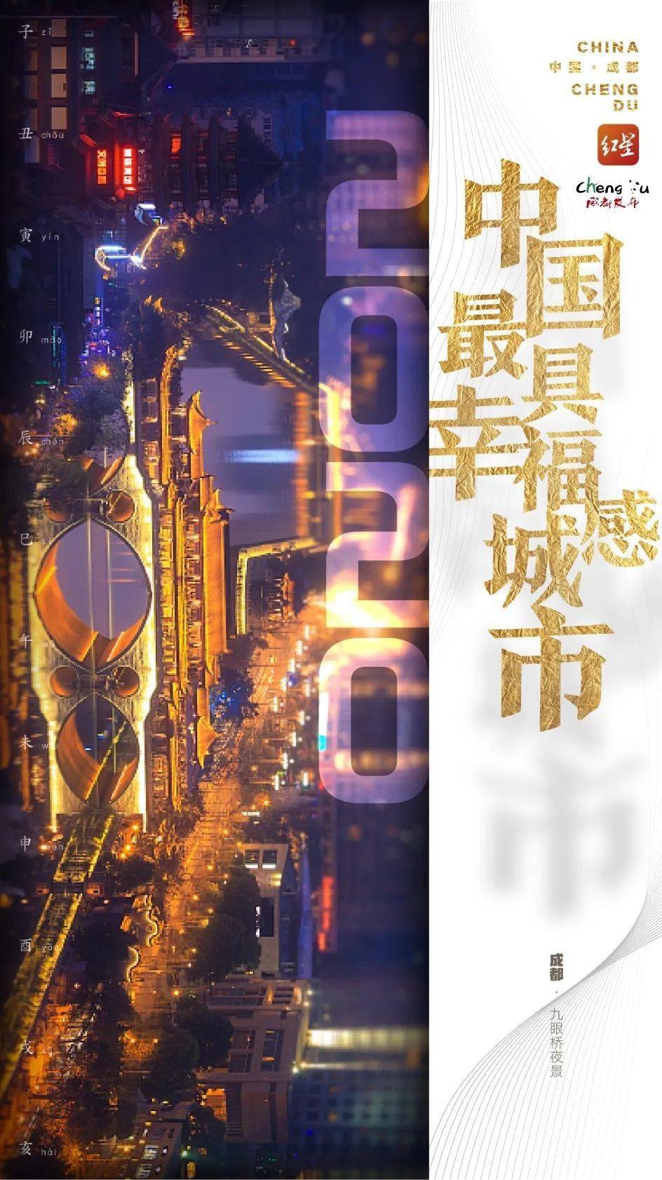 成都再获"中国最具幸福感城市"第一