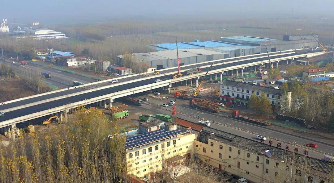 月底通车!g327改建工程曲阜至任城段进入收尾阶段