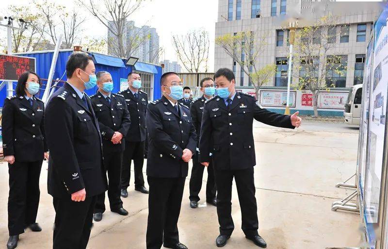 赵永生同志到市公安局滨城分局调研