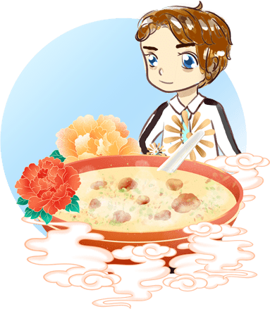 过中国的24座城市每个地方的美食,零食,小吃他都有所了解西安的臊子面