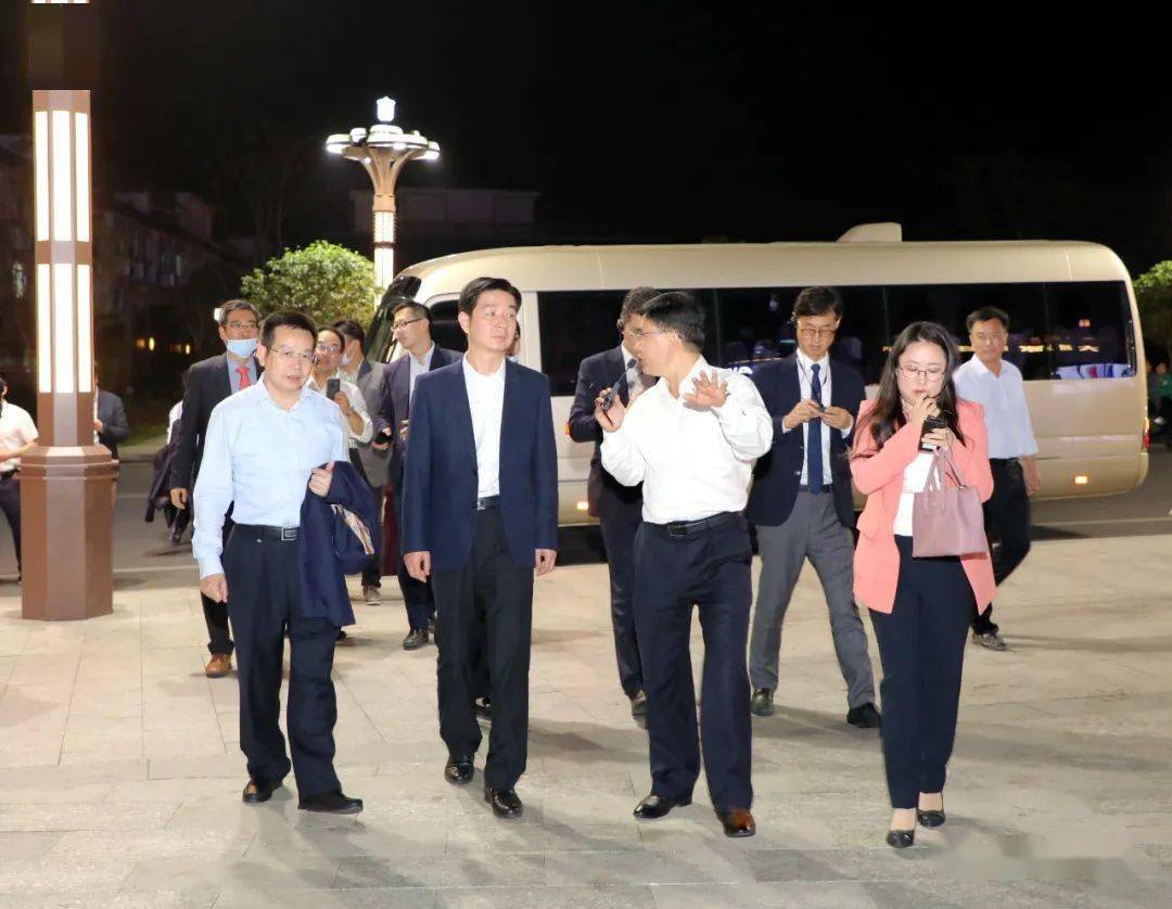 中国韩国商会,韩资企业考察团一行来我县考察调研_全南县