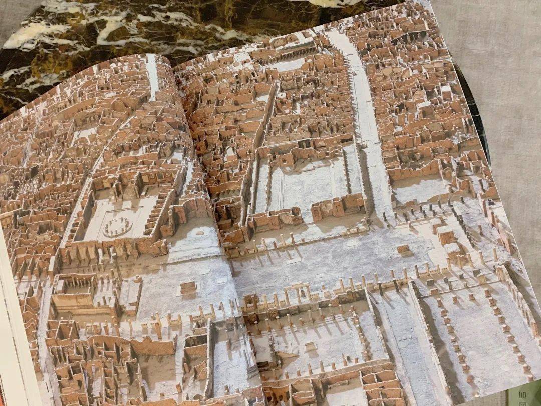 庞贝古城复原图图片