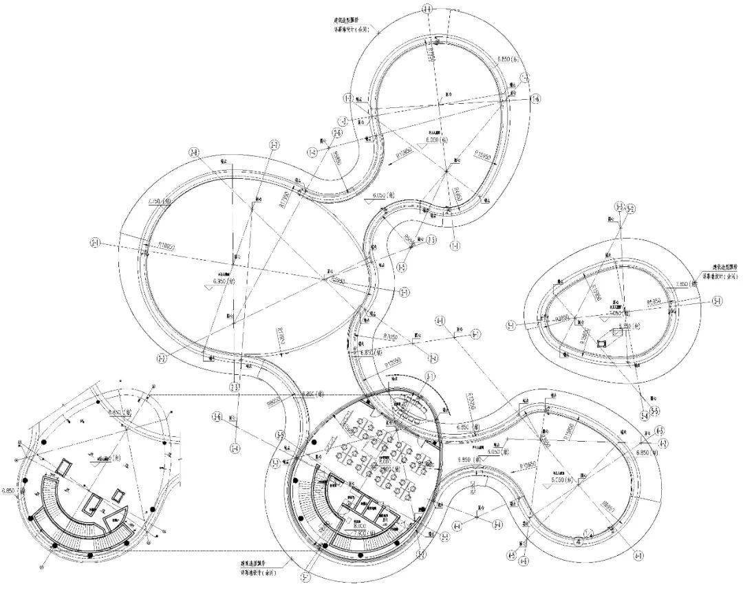 极简现代曲线形式的体验中心设计