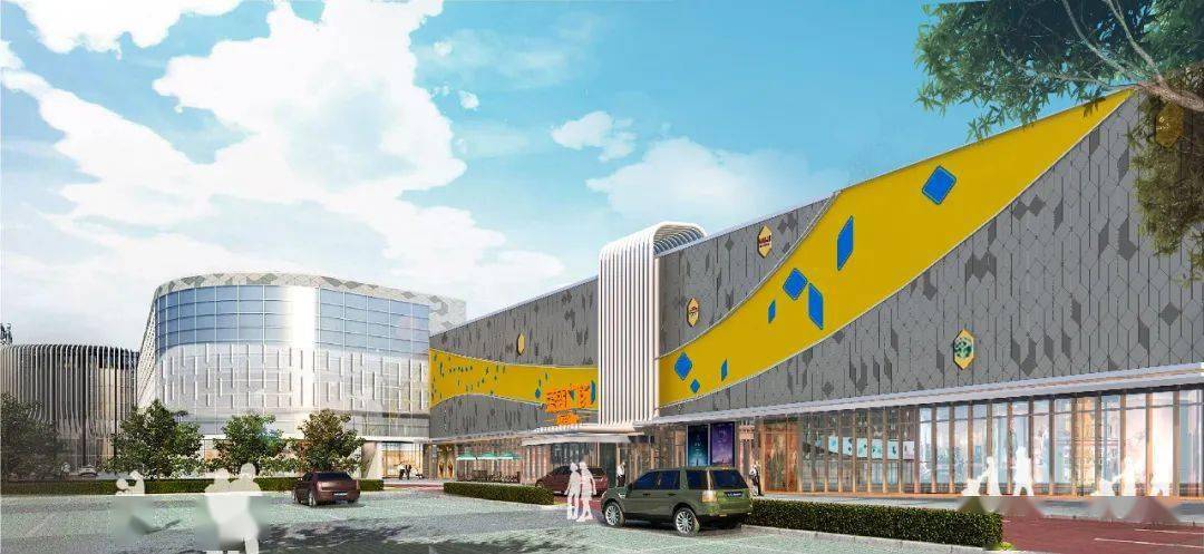 效果图抢先看新区荣盛广场要建成这样预计2021年开业