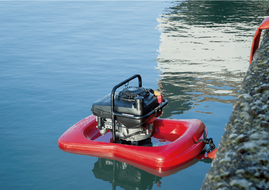 小身材大用途b6迷你消防浮艇泵