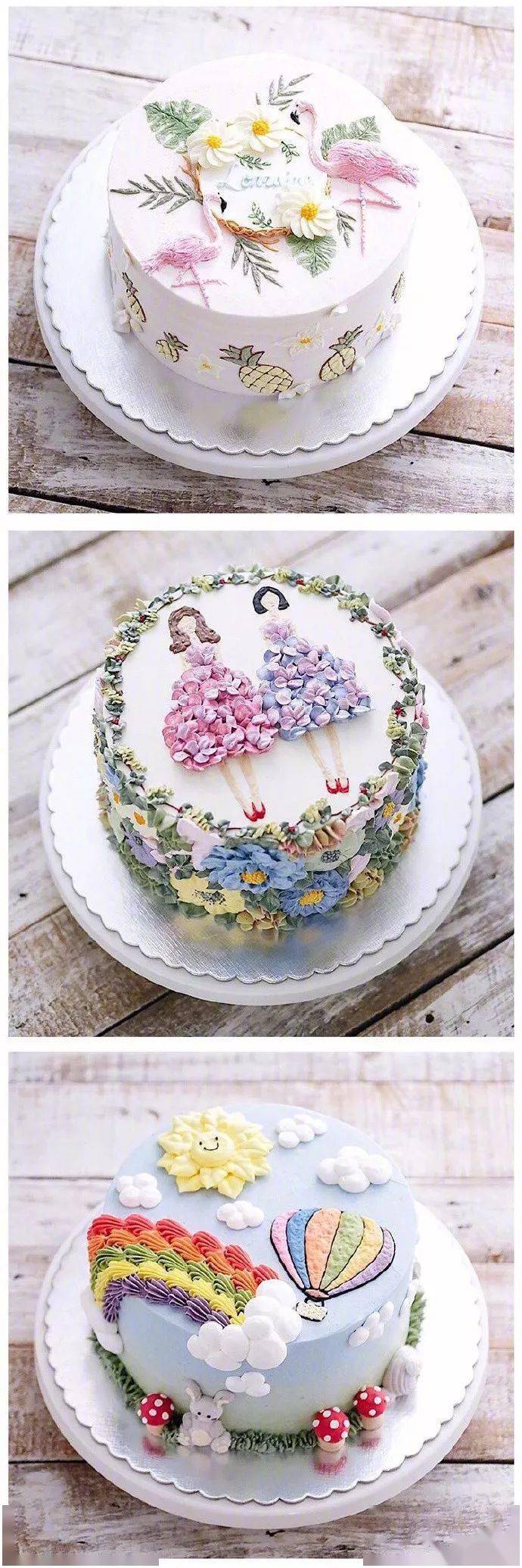 美味烘焙美图欣赏如此唯美的蛋糕只想365天都过生日