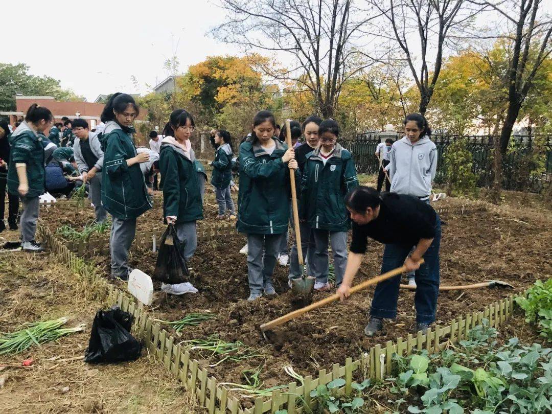 高中部學農課程在希望的田野上