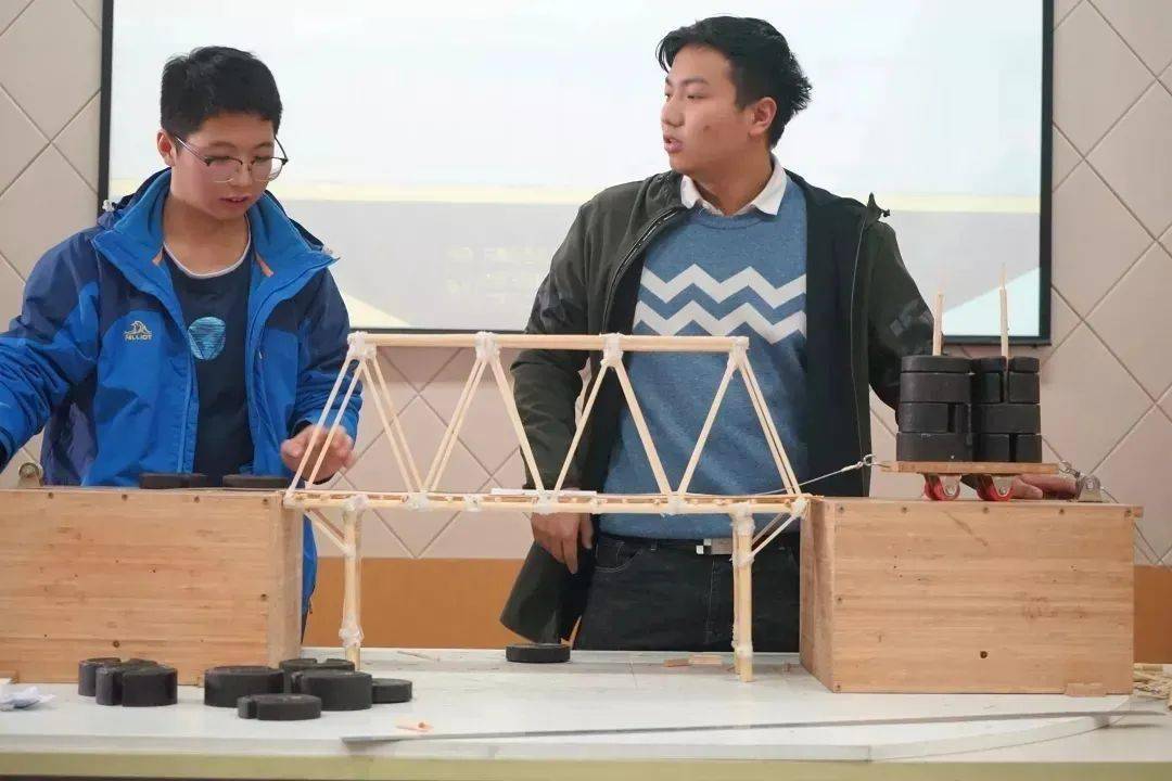 结构模型大赛竹皮做杆图片