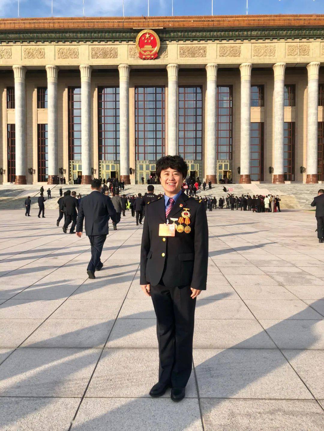 检车班工长陈佳牡丹江电务段车载设备车间检修工区工长鲁勇两位同志