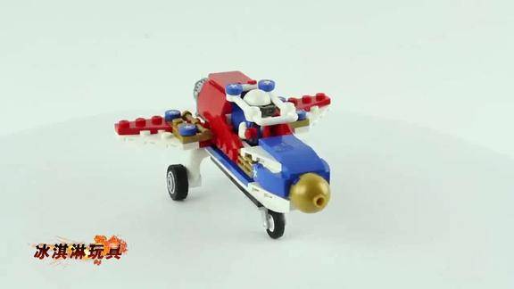 421乐高创造者31076火箭车