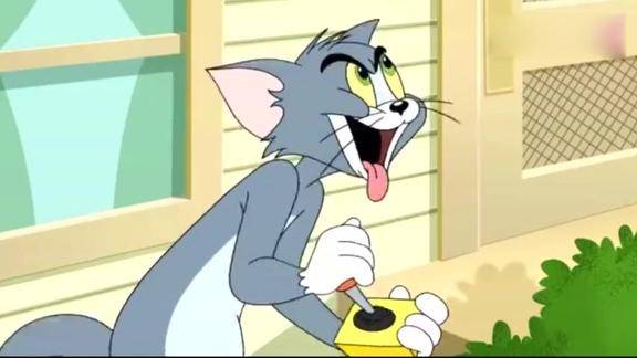 猫和老鼠汤姆这坏坏的表情肯定又是欺负杰瑞干坏事了