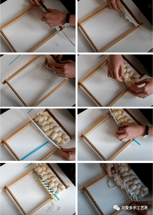 自制织布机教程图片